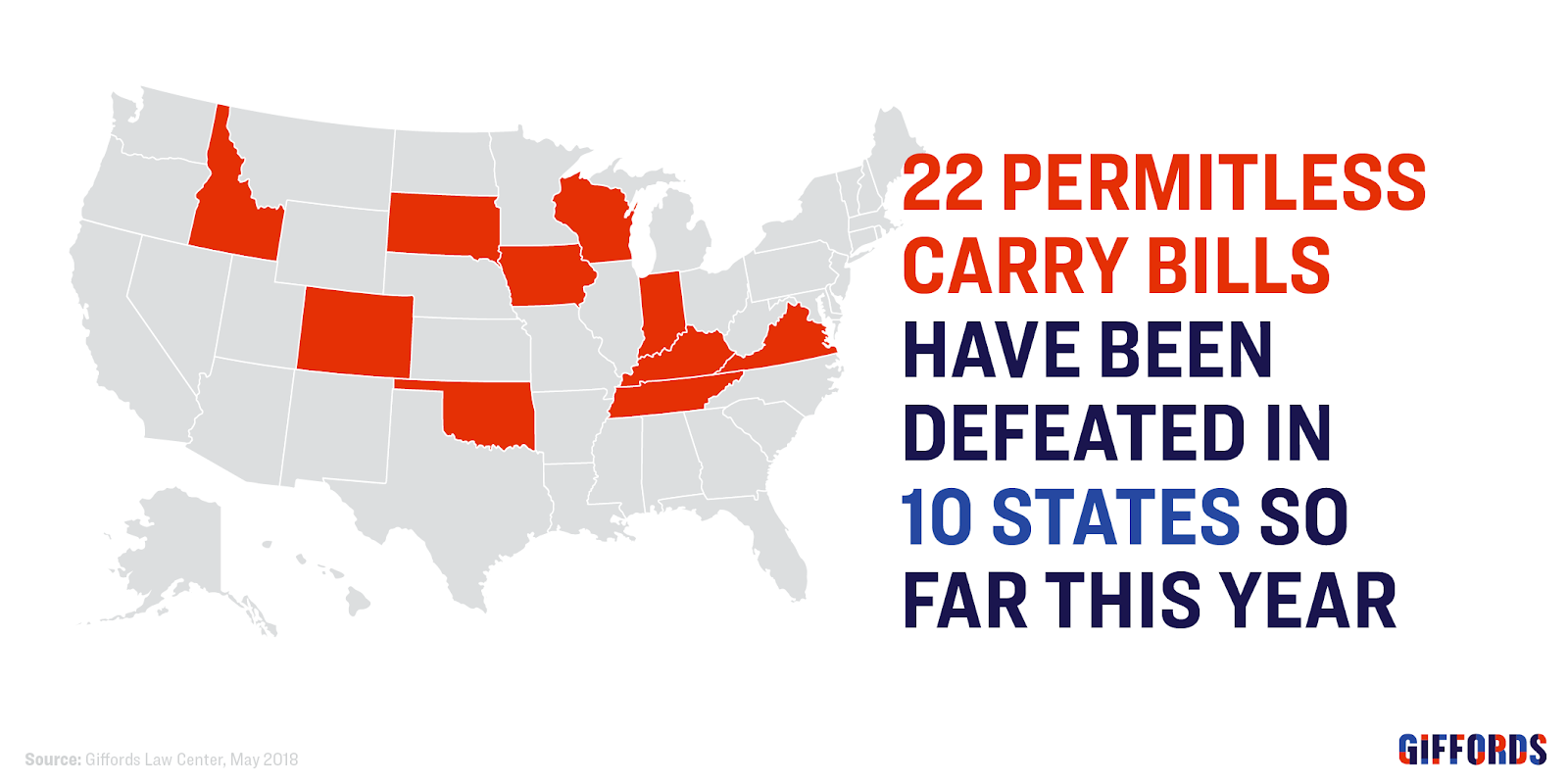 REPORT New Analysis Shows Legislatures in States Across the Country Rejecting Gun LobbyBacked