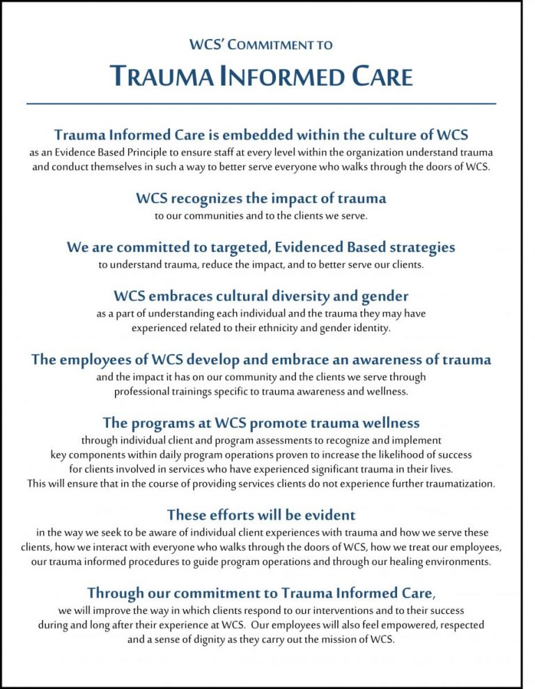 Traumainformed care training to be offered to all city employees