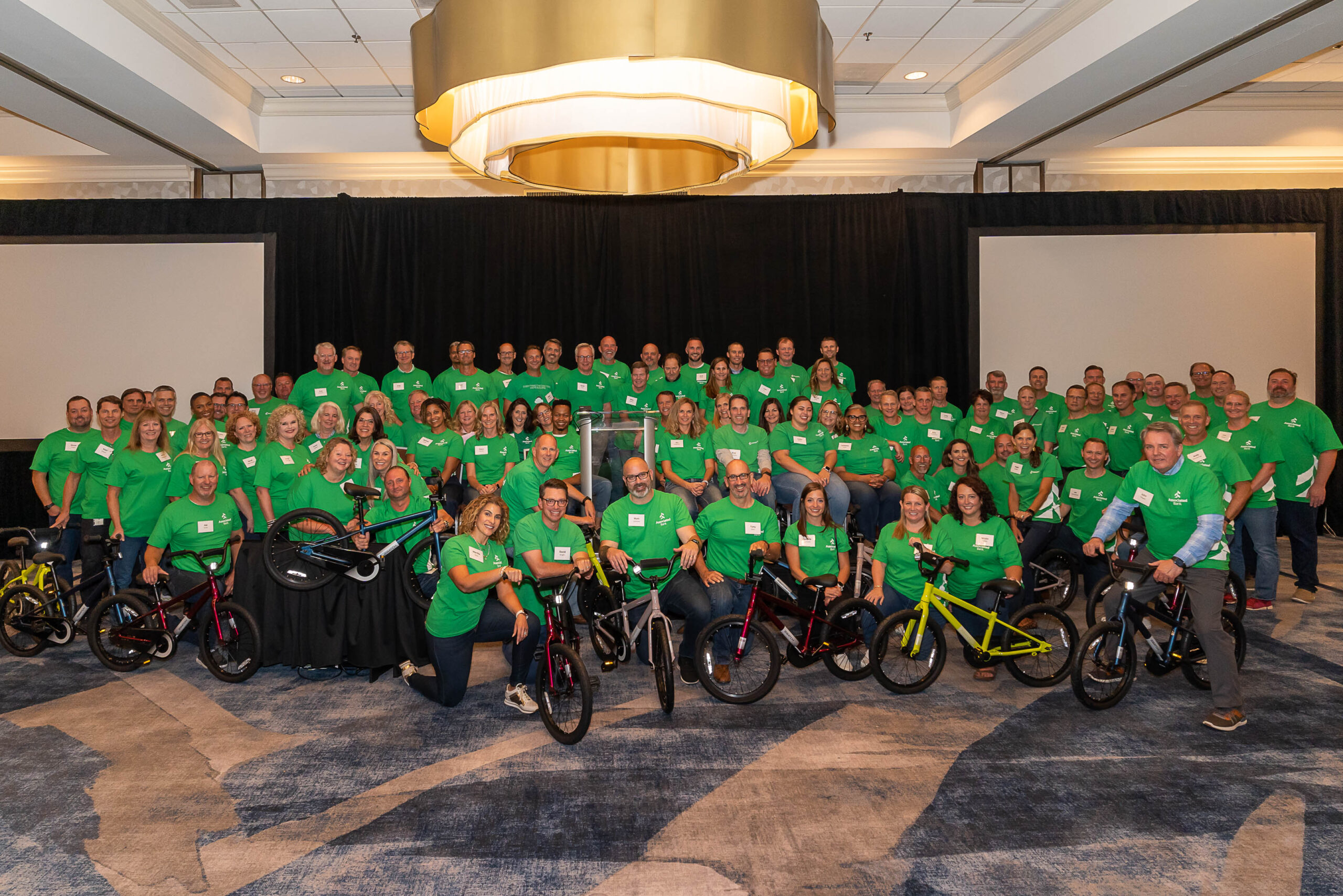 Boys & Girls Clubs of Greater Milwaukee Receives 15 New Bike from Associated Bank Volunteers During Bike Build Event