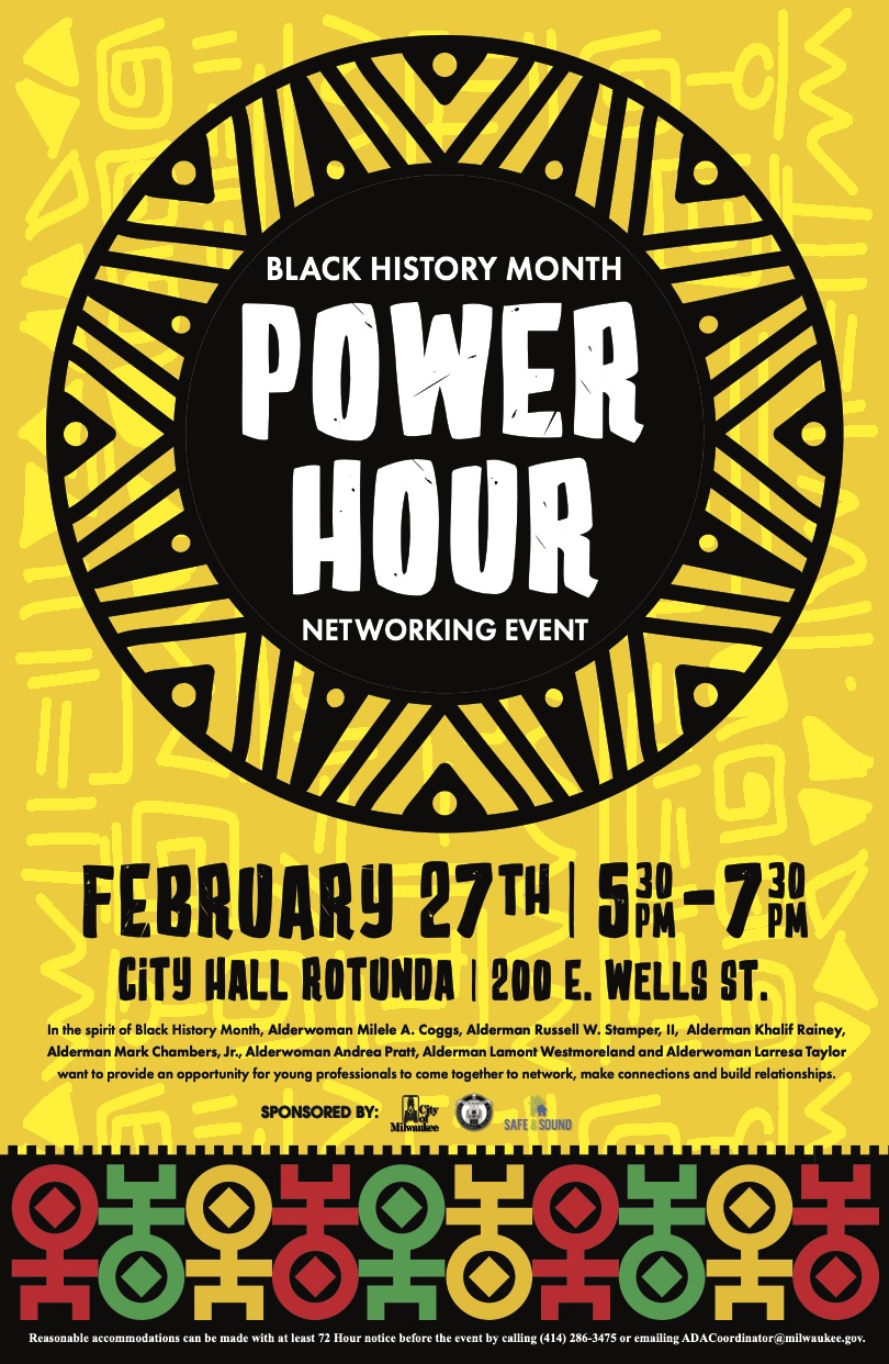 Black History Month Power Hour networking event to close out February