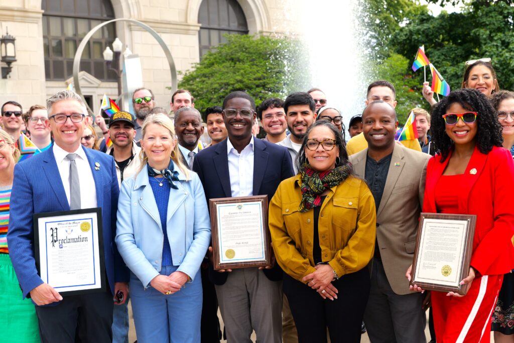 Milwaukee County Executive David Crowley Celebrates Pride Month