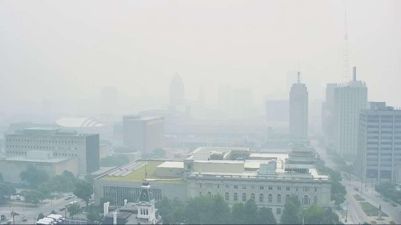 City of Milwaukee Suspends Some Services Due to Air Quality Residents Urged to Limit Outdoor Exposure